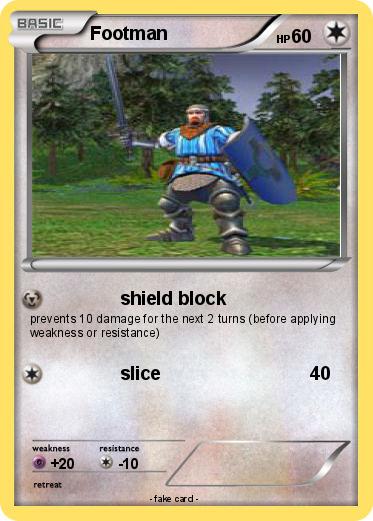 Pokemon Footman