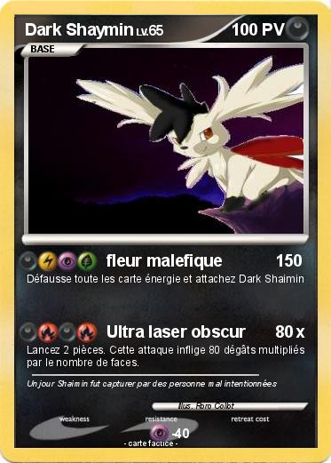 Pokemon Dark Shaymin