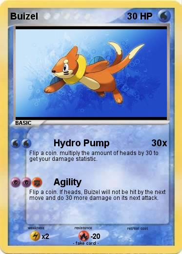 Pokemon Buizel