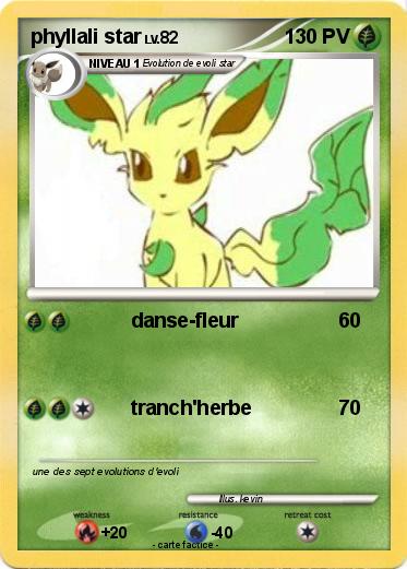 Pokemon phyllali star