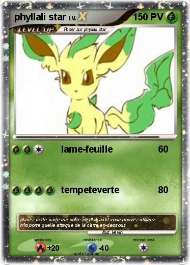 Pokemon phyllali star