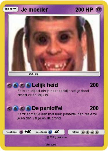 Pokemon Je moeder
