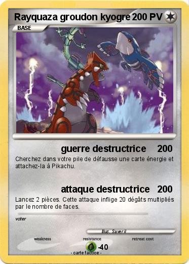 Pokemon Rayquaza groudon kyogre