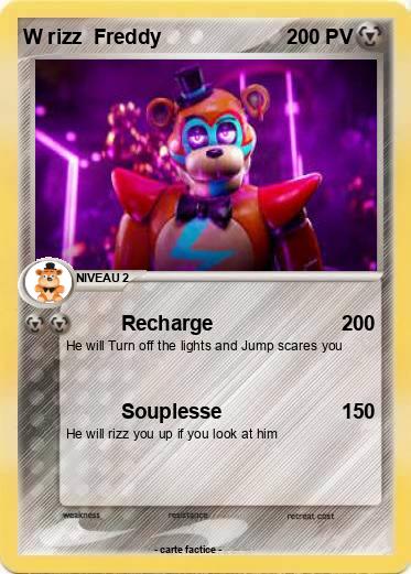 Pokemon W rizz  Freddy