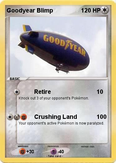 Pokemon Goodyear Blimp