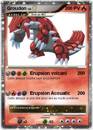 Pokemon Groudon