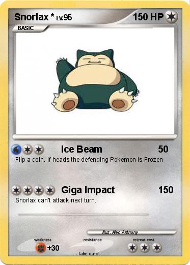 Pokemon Snorlax *