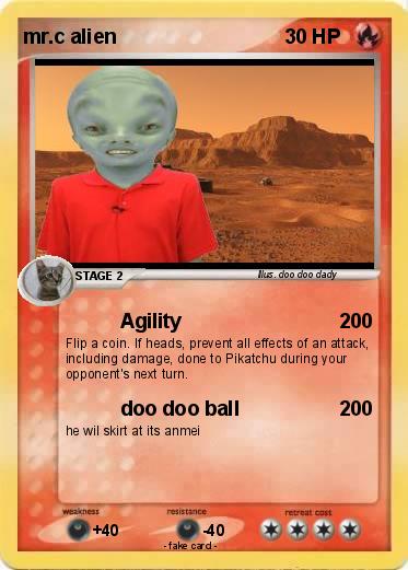 Pokemon mr.c alien