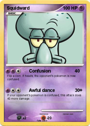 Pokemon Squidward