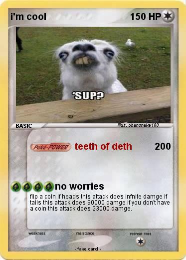 Pokemon i'm cool