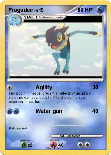 Pokemon Frogadeir