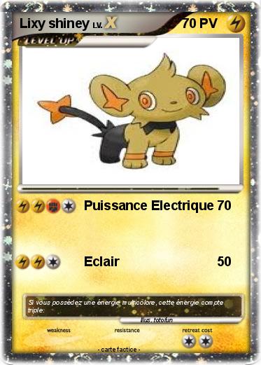 Pokemon Lixy shiney