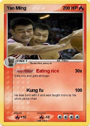 Pokemon Yao Ming
