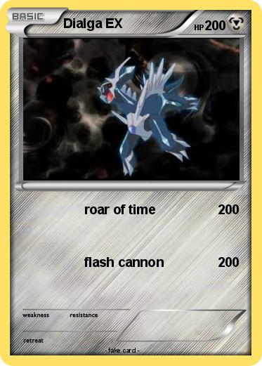 Pokemon Dialga EX