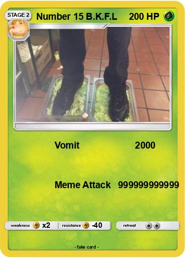 Pokemon Number 15 B.K.F.L