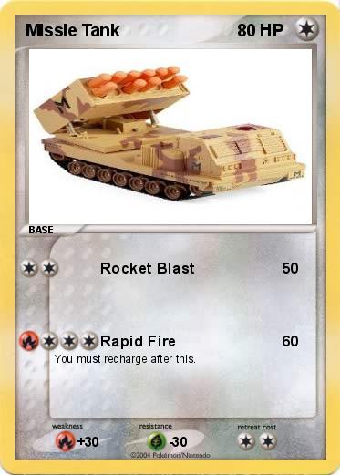 Pokemon Missle Tank