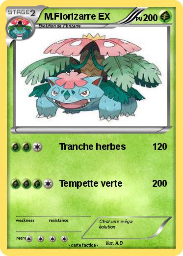 Pokemon M.Florizarre EX