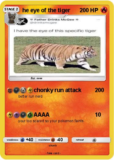 Pokemon he eye of the tiger
