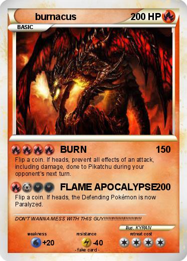 Pokemon burnacus