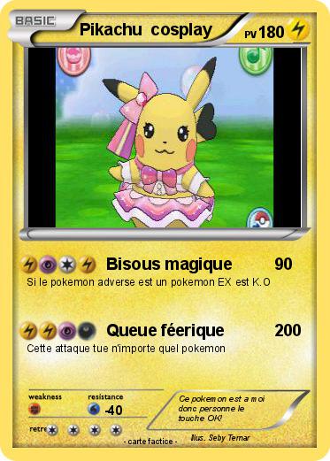 Pokemon Pikachu  cosplay