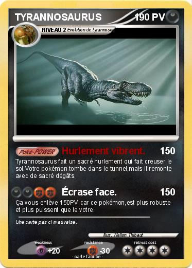 Pokemon TYRANNOSAURUS