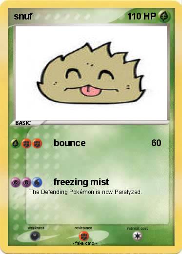 Pokemon snuf