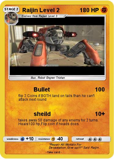 Pokemon Raijin Level 2