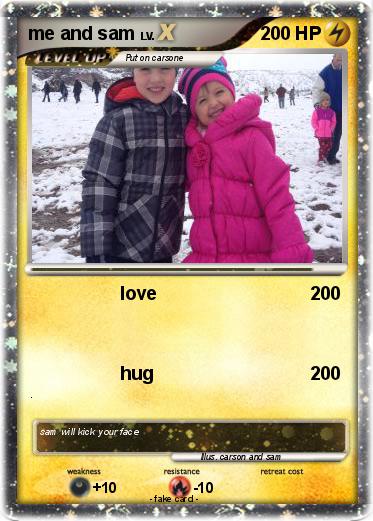 Pokemon me and sam