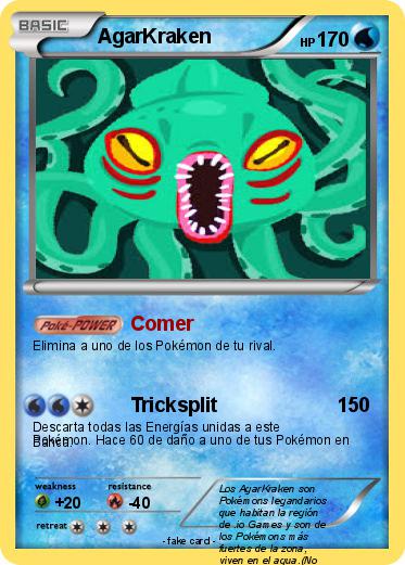 Pokemon AgarKraken