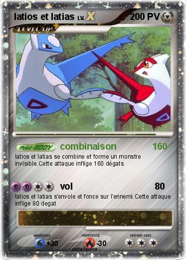 Pokemon latios et latias