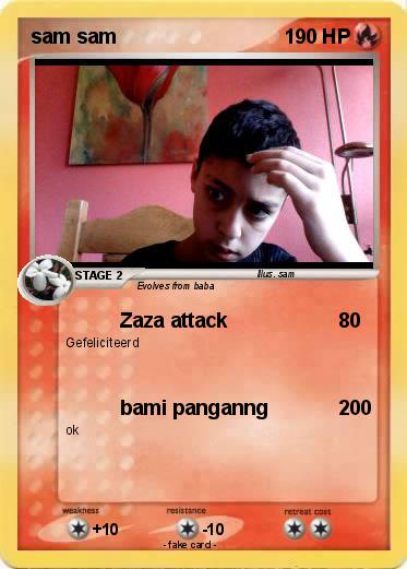 Pokemon sam sam