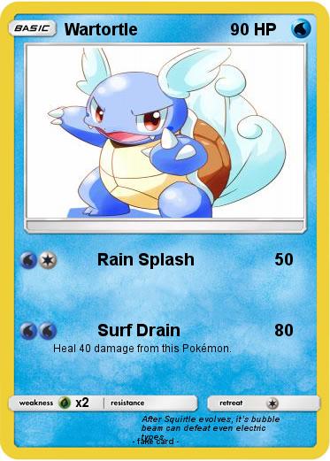 Pokemon Wartortle