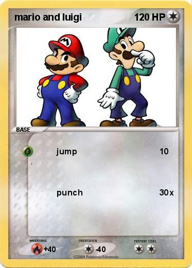 Pokemon mario and luigi