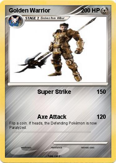 Pokemon Golden Warrior