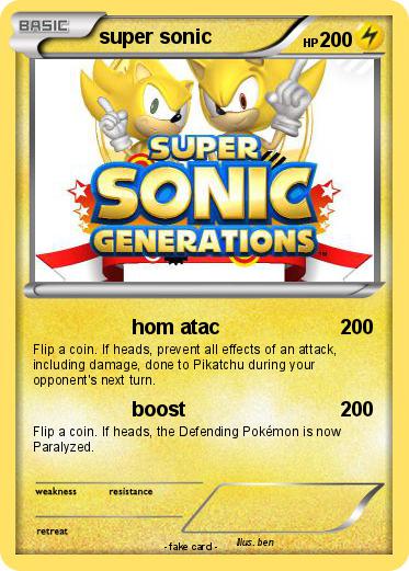 Pokemon super sonic