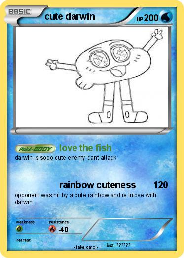 Pokemon cute darwin