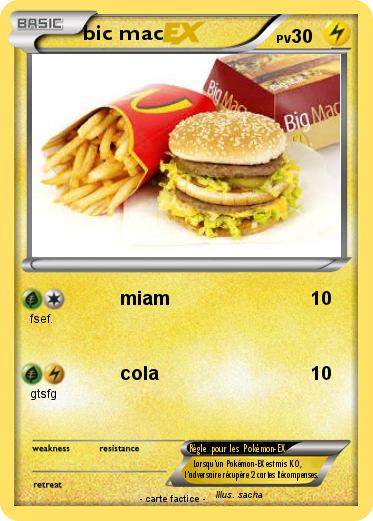 Pokemon bic mac
