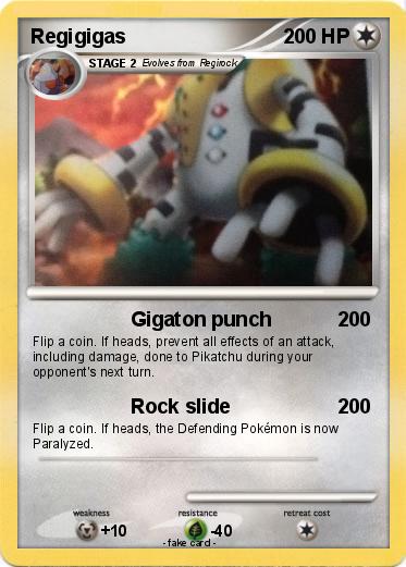 Pokemon Regigigas