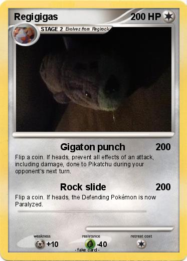 Pokemon Regigigas
