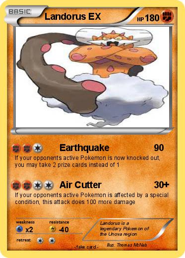 Pokemon Landorus EX