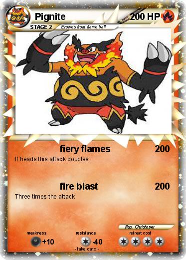Pokemon Pignite