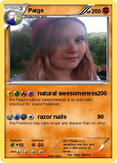Pokemon Paige