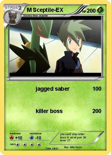 Pokemon M Sceptile-EX