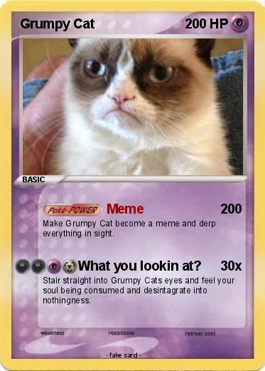 Pokemon Grumpy Cat