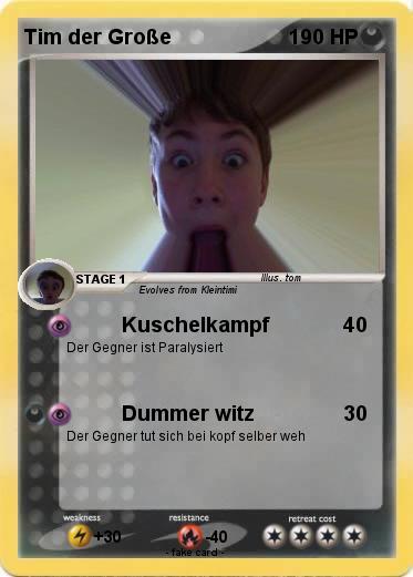 Pokemon Tim der Große