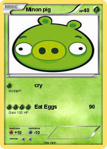 Pokemon Minon pig