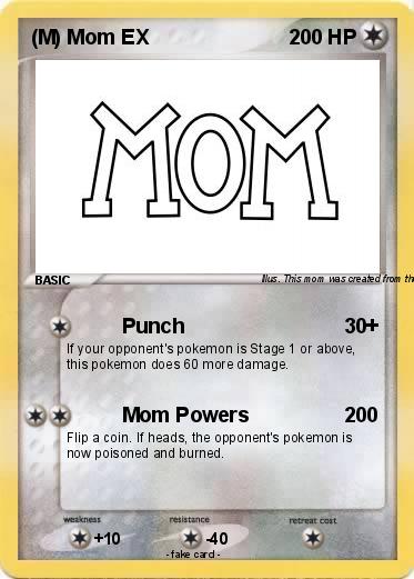 Pokemon (M) Mom EX