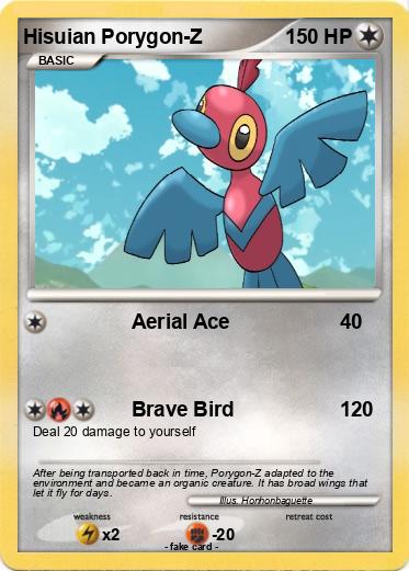 Pokemon Hisuian Porygon-Z