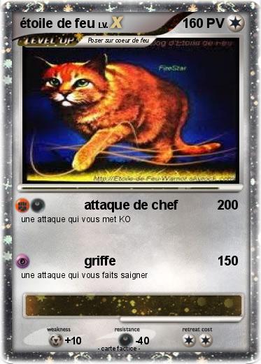 Pokemon étoile de feu