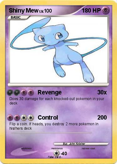 Pokemon Shiny Mew